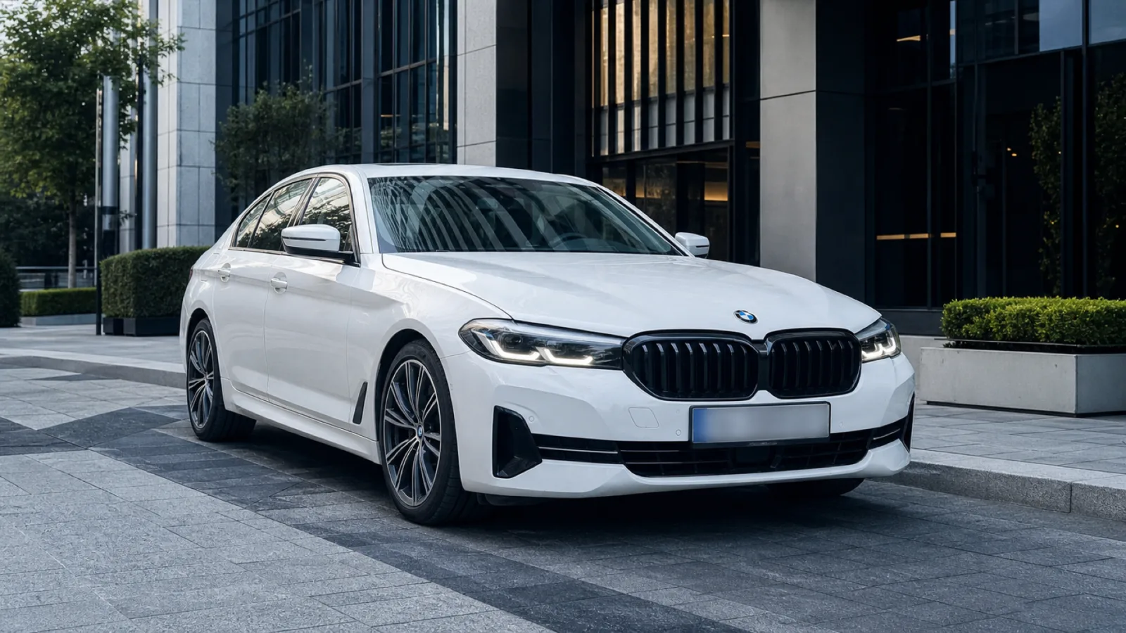 ZURO Cars business-class rental vehicle in Belgrade
