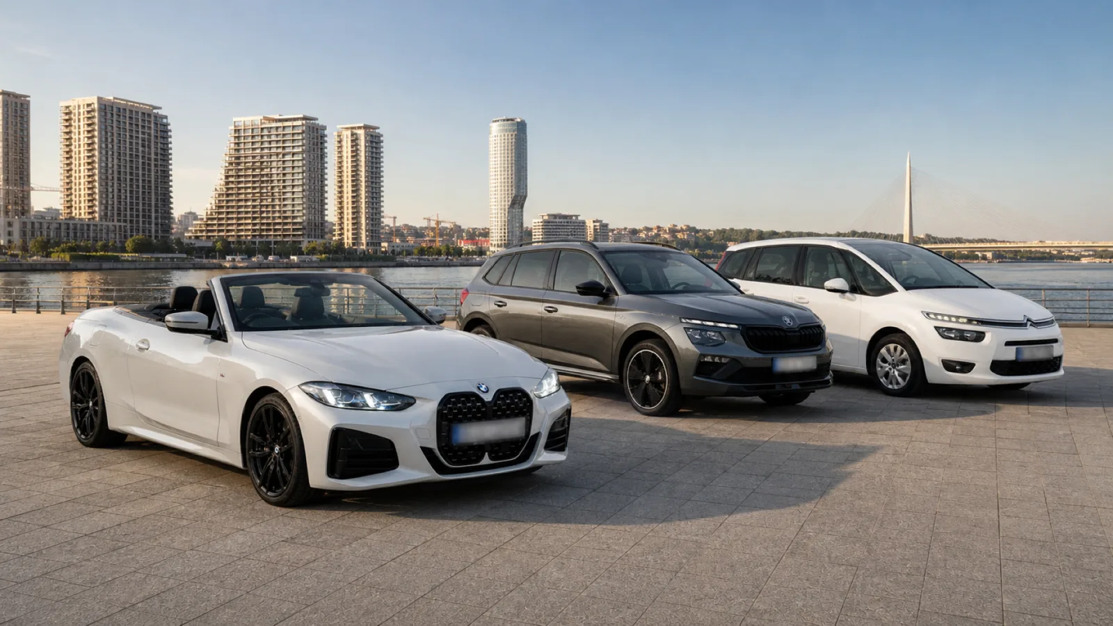 ZURO Cars fleet calendar for advance rental booking in Belgrade