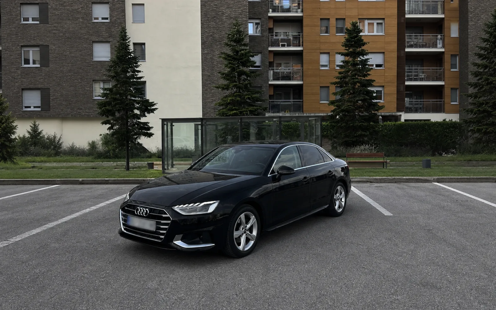 Audi A4 — rental in Belgrade